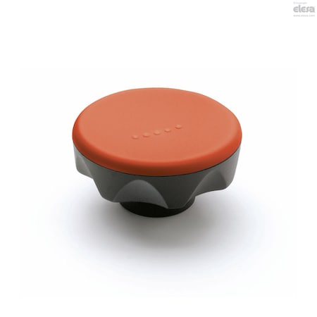 Elesa Knobs with rear lobes, ELK.70 B-3/8-C2 ELK. (inch sizes)